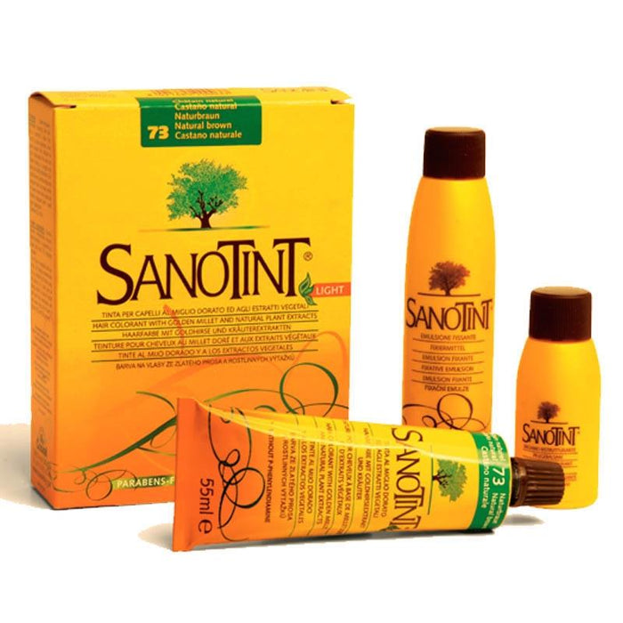 Sanotint Light Brown #74 (5N) 125ml.  Our Cleanest Hair Colour. No PPD. For Sensitive Scalps