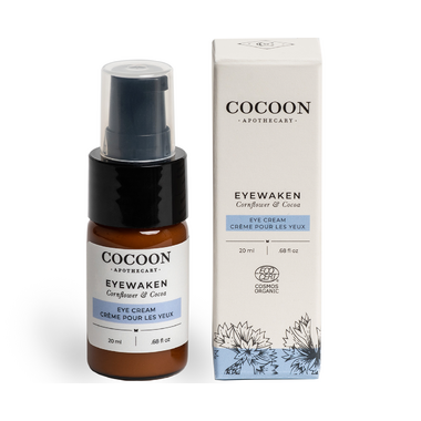 Cocoon Apothecary Eyewaken Eye Cream. Eye Cream for fine lines, wrinkles and reduces puffiness and dark circles
