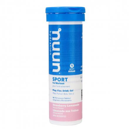 Nuun Hydration Sport Strawberry Lemonade 10 tablets. Electrolytes to keep you Hydrated