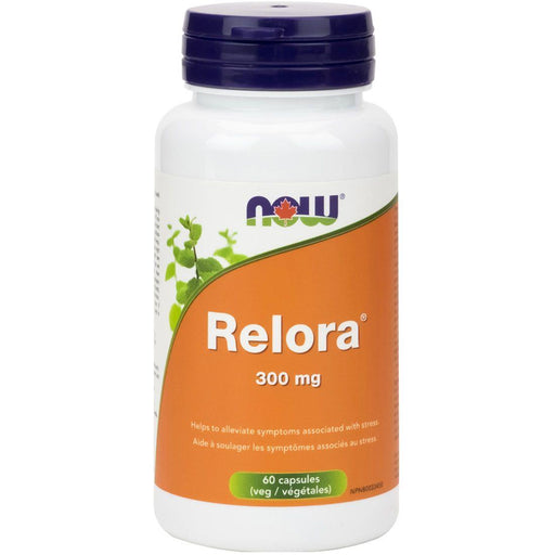 NOW Relora 300mg 60 Veggie Capsules. Controls Appetite and Stress Eating