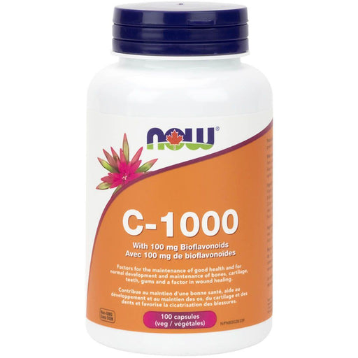 NOW C 1000 with Bioflavoids 100 Capsules