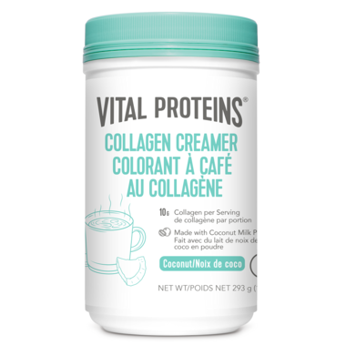 Vital Proteins Collagen Creamer Coconut 300grams. 10grams of Collagen per Serving