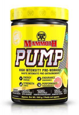 Mammoth Pump Pink Lemonade 60 Servings
