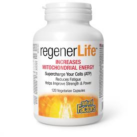 Regenerlife Mitochondrial Energy 120 capsules. For Heart Heatlh, Brain Health & Stress