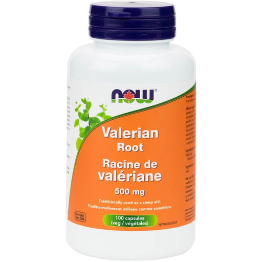 NOW Valerian Root 500mg 100 capsules