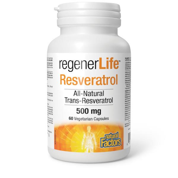 Regenerlife Resveratol 60 veggie capsules