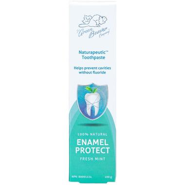 Green Beaver Naturapeutic Toothpaste Enamel Protect Fresh Mint 100 grams