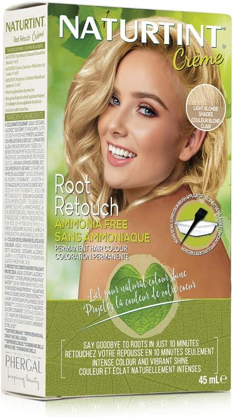 Naturtint Root Retouch Light Blonde for hair previously coloured hair with Naturtint
8N, 8G, 8N and 10N