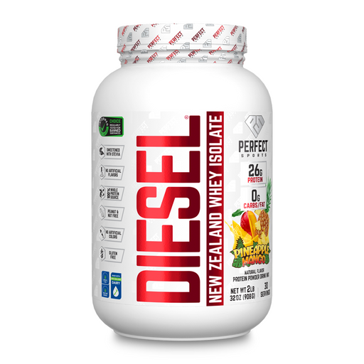 Diesel New Zealand Whey Protein Isolate Pineapple Mango 908 grams