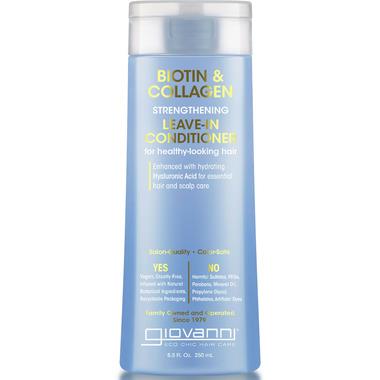 Giovanni Biotin & Collagen Leave in Conditioner 251 ml. Protects and Strengthens Hair