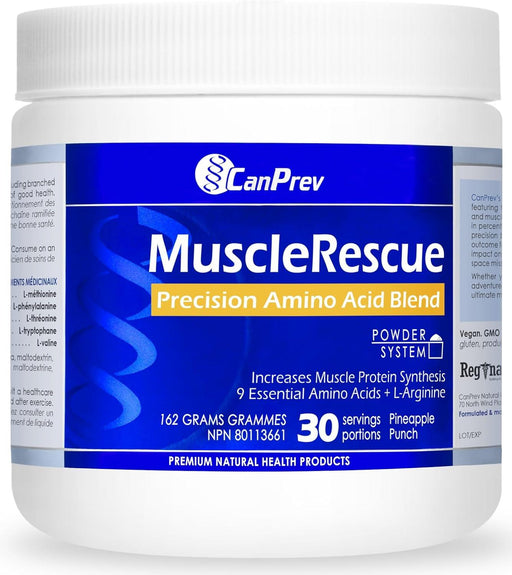 CanPrev Muscle Rescue Powder 162 grams. Pineapple Punch 30 Servings