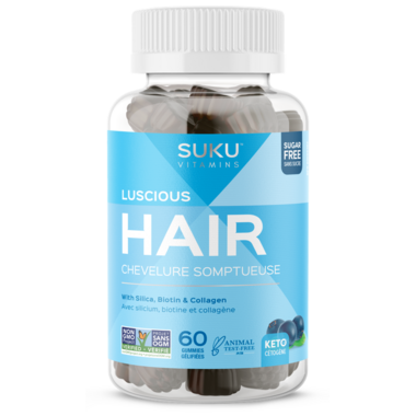 SUKU Vitamins Luscious Hair 60 Gummies