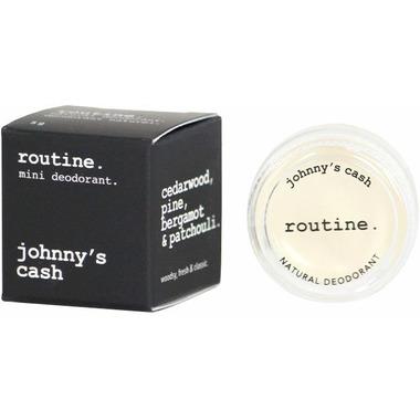 Routine Deodorant Johnny's Cash Mini 5 grams. Vegan ( No Beeswax )