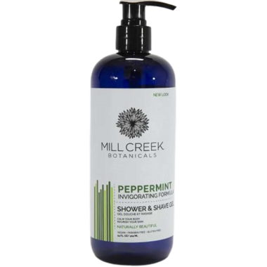 Mill Creek Peppermint Shower & Shave Gel 414ml