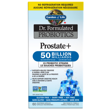 Garden of Life Dr Formulated Probiotic Prostate+ 50 Billion 60 vcaps