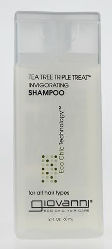 Giovanni Tea Tree Triple Treat Shampoo 59ml. Travel Size