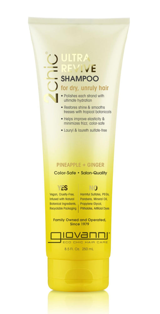 Giovanni 2chic Ultra Revive Shampoo 250ml. For Dry, Unruly Hair