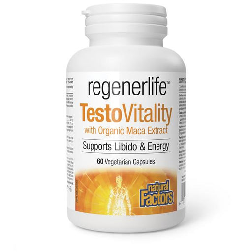 Regenerlife TestoVitality 60 vcaps. For Libido & Energy.