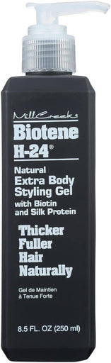 Mill Creek Biotene H24 Styling Gel. Gives Body to Fine, Thin Hair