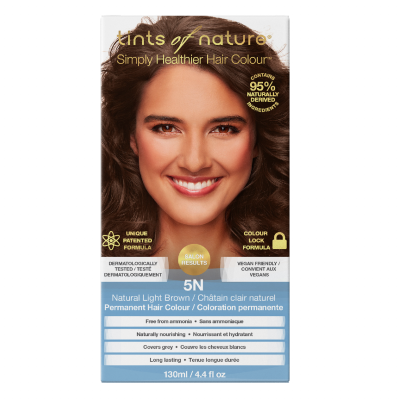 Tints of Nature Hair Colour 5N Light Brown 130ml