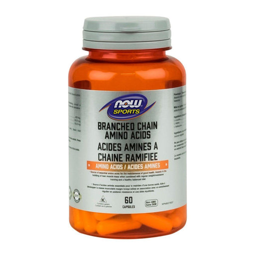 Now Branch Chain Amino Acids 60 Capsules