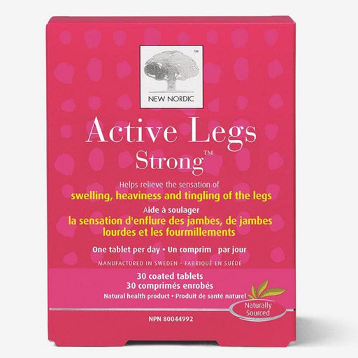 New Nordic Active Legs Strong 30 tablets. For Heavy, Tired and Tingly Legs