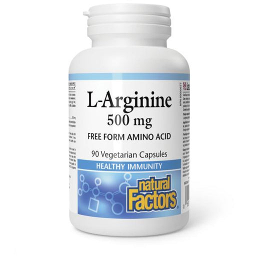 Natural Factors L-Arginine 500mg | YourGoodHealth