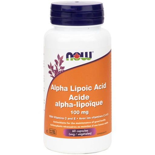 Now Alpha Lipoic Acid 600mg 60 capsules | YourGoodHealth