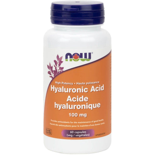NOW Hylarunic Acid 100mg 60capsules | YourGoodHealth
