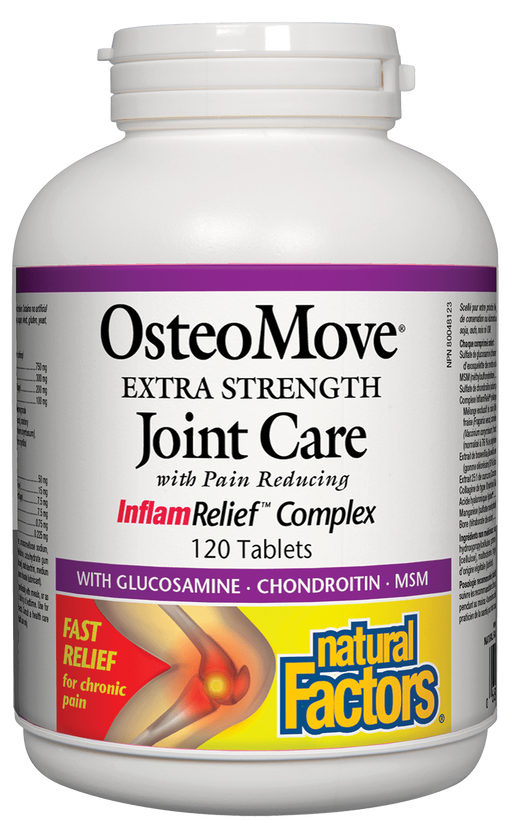 Natural Factors OsteoMove Extra Strength Joint Care 120 tablets