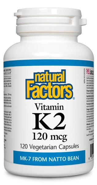 Natural Factors Vitamin K2 100 mcg | YourGoodHealth