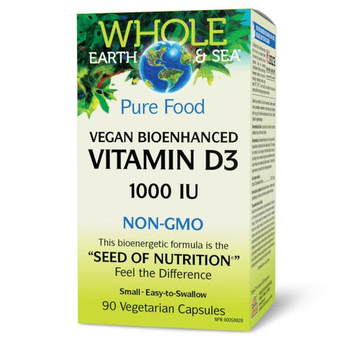 Whole Earth & Sea Vegan Vitamin D3 | YourGoodHealth