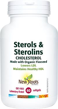 New Roots Sterols & Sterolins Cholesterol 60 Capsules | YourGoodHealth