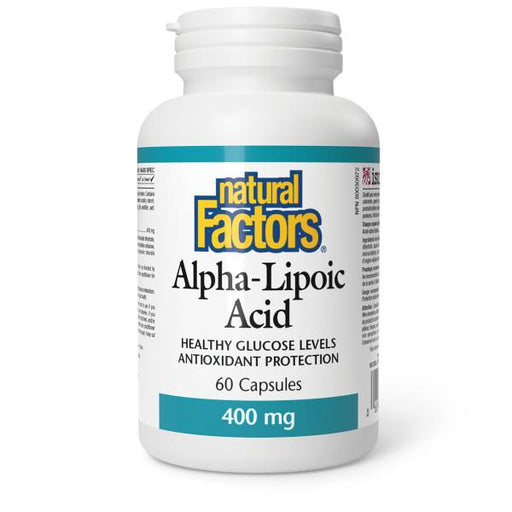 Natural Factors Alpha Lipoic Acid 400mg | YourGoodHealth