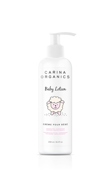 Carina Organics Baby Lotion Unscented