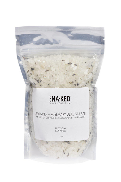 Buck Naked Bath Salts Lavender Rosemary | YourGoodHealth