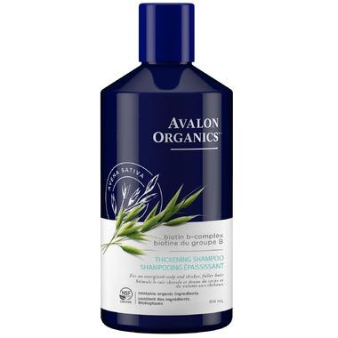 Avalon Organics Biotin B Complex Thickening Shampoo 414ml. For Fine, Thin Hair