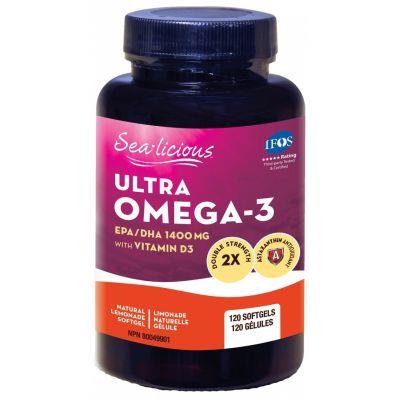 Sealicious Omega 3 with D 120caps | YourGoodHealth