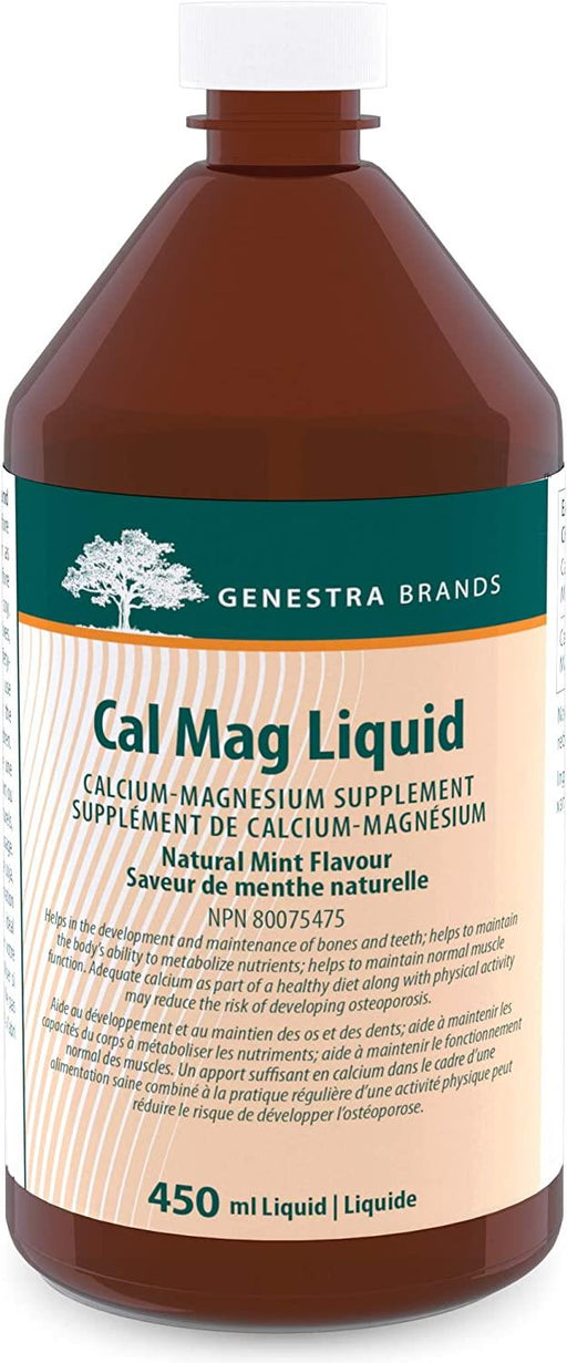 Genestra Cal/Mag Liquid Mint 450 ml | YourGoodHealth