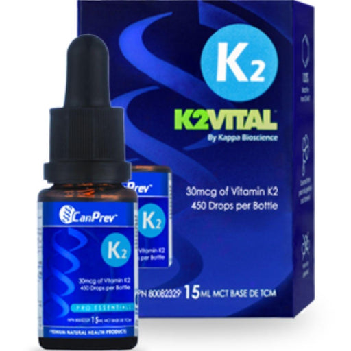 CanPrev Vitamin K2 Drops MCT Base | YourGoodHealth