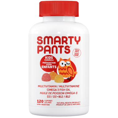 Smarty Pants Kids Complete 120 Gummies.MultiVitamin with Omegas