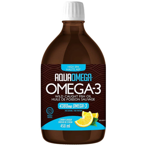 AquaOmega High EPA Lemon 450ml | YourGoodHealth