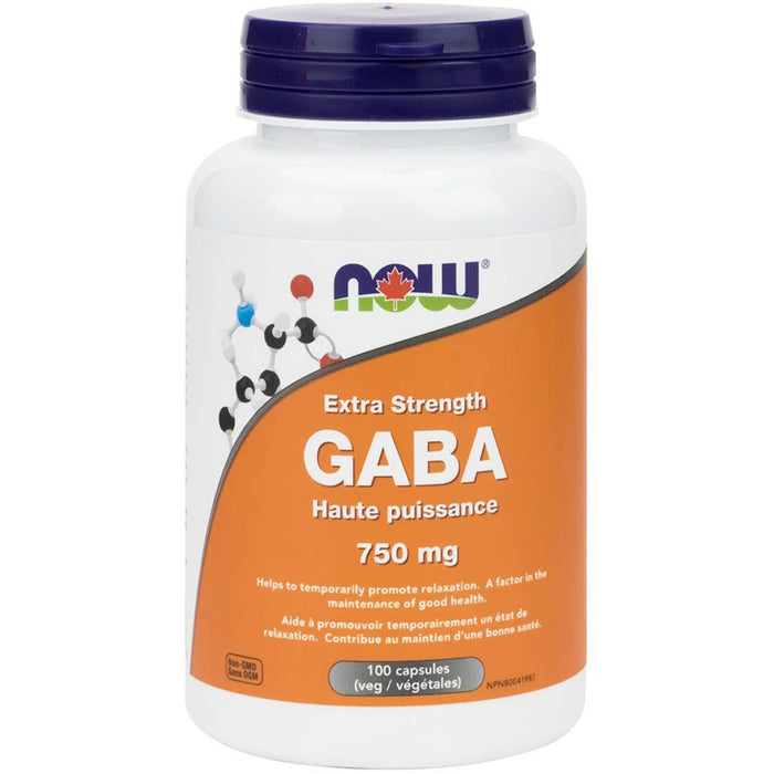 NOW Gaba Extra Strength 750mg | YourGoodHealth