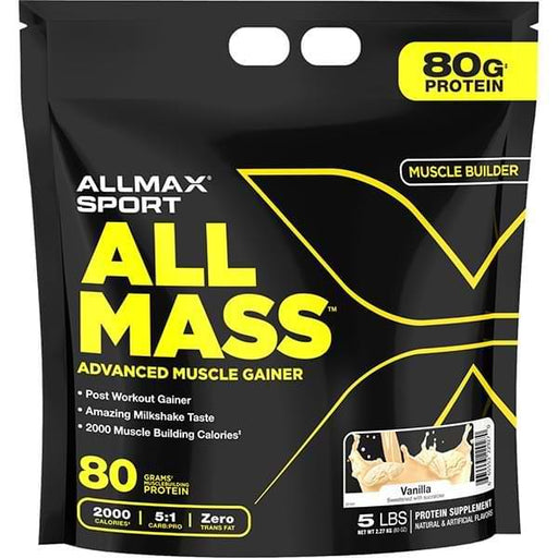 Allmax AllMass Vanilla 5lb | YourGoodHealth