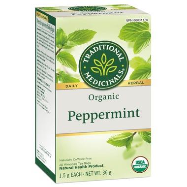 Traditional Medicinals Peppermint Tea Organic 16 Tea bags