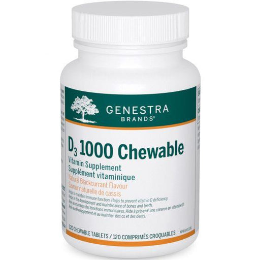 Genestra Vitamin D3 1000 Chewable 120 tablets | YourGoodHealth