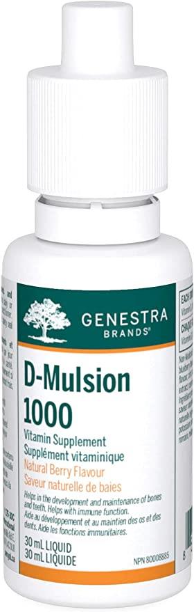 Genestra D-Mulsion Vitamin D3 1000 Berry Flavour 30 ml | YourGoodHealth