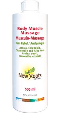 New Roots Body Muscle Massage 500 ml | YourGoodHealth