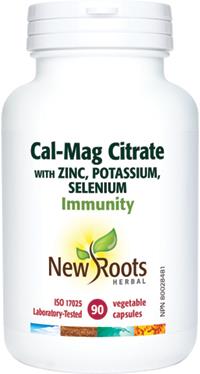 New Roots Cal-Mag Citrate 90 Capsules | YourGoodHealth