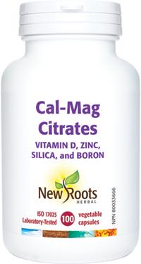 New Roots Cal-Mag Citrates 100 Caps | YourGoodHealth